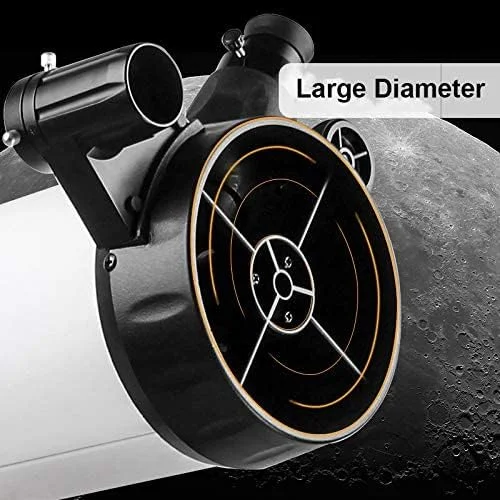تلسکوپ های نجومی انکساری برای بزرگسالان، تلسکوپ مسافرتی فشرده و قابل حمل، مناسب کودکان و مبتدیان، به همراه 2 چشمی و سه پایه