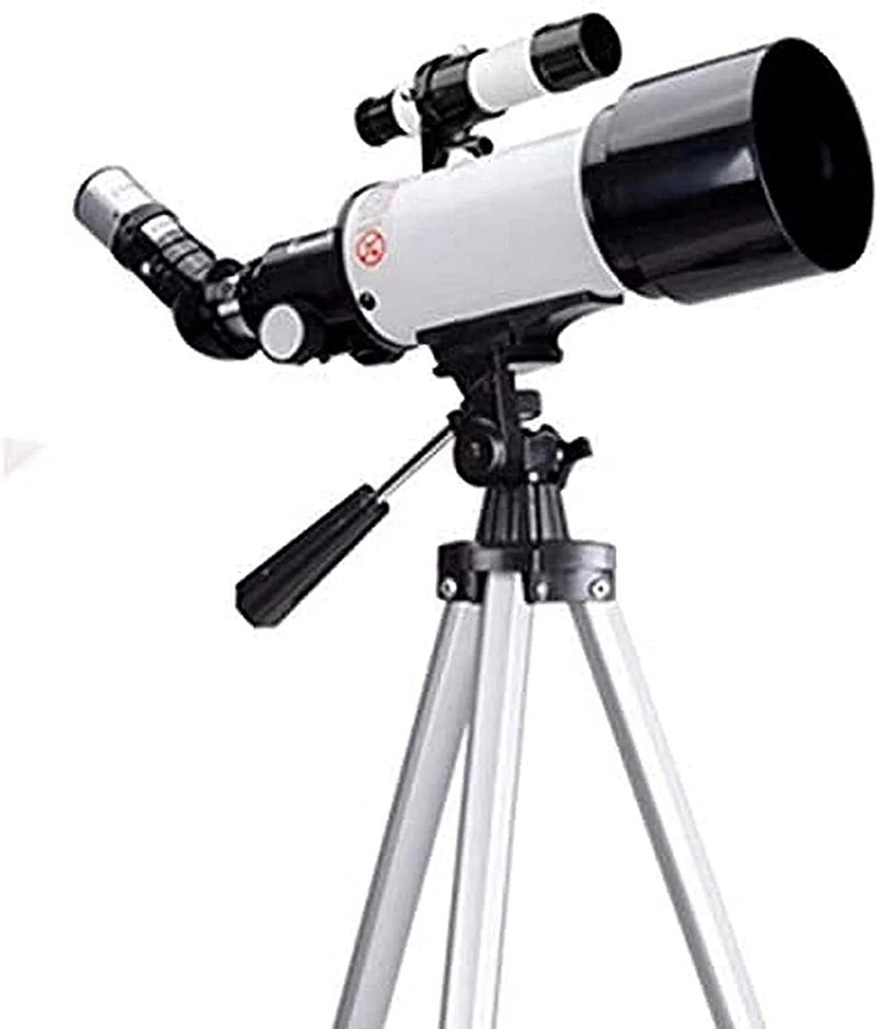 تلسکوپ برای کودکان، مبتدیان، دهانه 70 میلی‌متری، براکت AZ 400 میلی‌متری، اپتیک چند لایه، تلسکوپ برای بزرگسالان، تلسکوپ قابل حمل انکساری نجومی با پایه