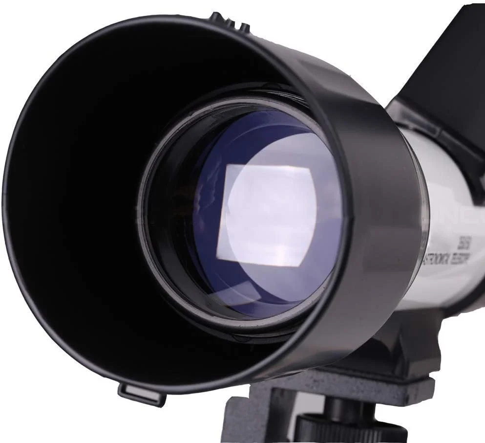 تلسکوپ مسافرتی 350 X 50 میلی‌متری انکساری نجومی، همراه خوب برای دیدن ماه و سیارات، هدیه نجومی عالی برای مبتدیان، بدون نیاز به ابزار