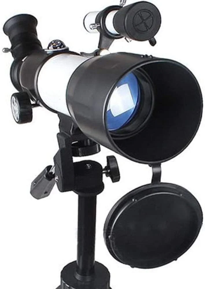 تلسکوپ نجومی انکساری 120X با برد بلند برای رصد آسمان، ماه، مشتری، تک چشمی نجومی با پایه برای کمپینگ و پیاده روی