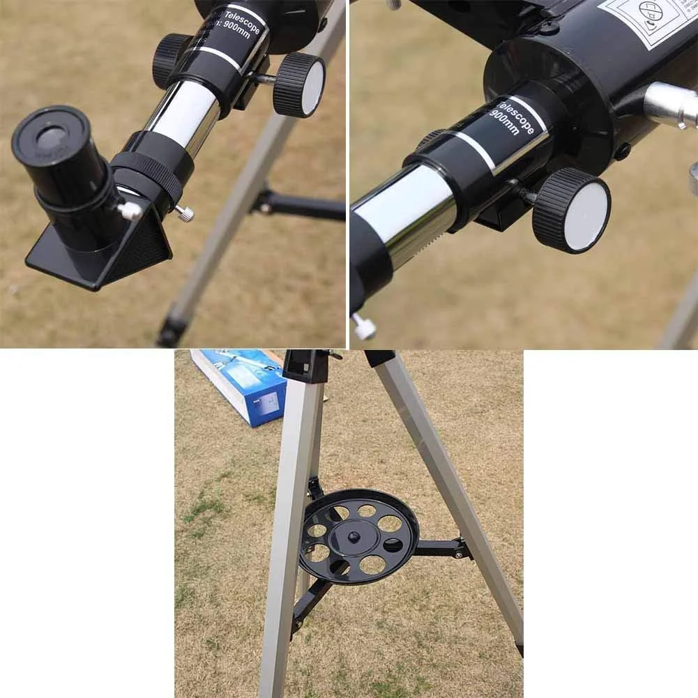 تلسکوپ فضایی انکساری با سه پایه قابل تنظیم، تلسکوپ های تک چشمی، اسباب بازی های آموزشی برای مبتدیان و کودکان