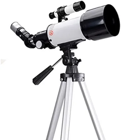 تلسکوپ برای مبتدیان، دهانه 70 میلی‌متر، پایه AZ 400 میلی‌متری، اپتیک چند لایه، تلسکوپ‌های منکسری قابل حمل نجومی با سه پایه، کوله پشتی، بهترین هدیه