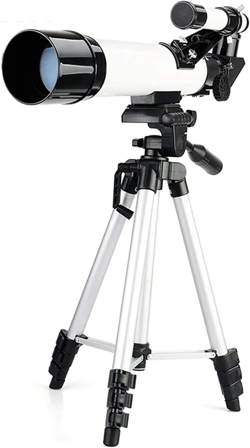 تلسکوپ با دهانه 60 میلی‌متری، تلسکوپ برای مبتدیان، اپتیک کاملاً چندلایه، شکست نور نجومی با سه پایه