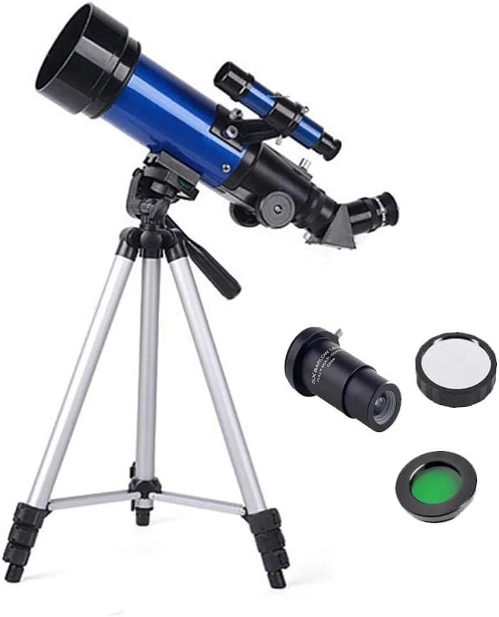 تلسکوپ نجومی 70 میلی‌متری تک‌چشمی آسمان برای مسافرت در فضای باز، تلسکوپ شکستنی فضایی مناسب کودکان، تک‌چشمی فضایی مناسب بزرگسالان