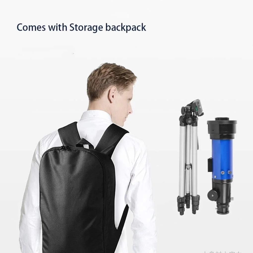 تلسکوپ نجومی 70 میلی‌متری تک‌چشمی آسمان برای مسافرت در فضای باز، تلسکوپ شکستنی فضایی مناسب کودکان، تک‌چشمی فضایی مناسب بزرگسالان