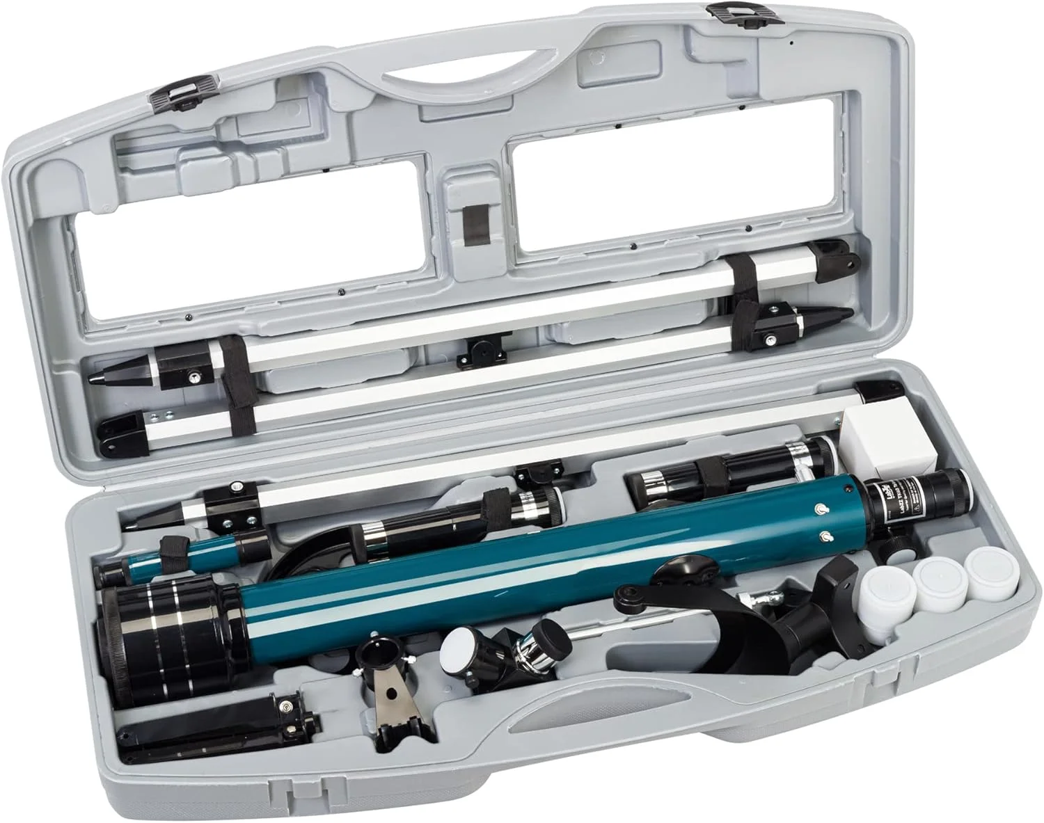 تلسکوپ شکستی مسافرتی قابل حمل 60 میلی‌متری Levenhuk LabZZ TK60 با کیف و لوازم جانبی برای کودکان