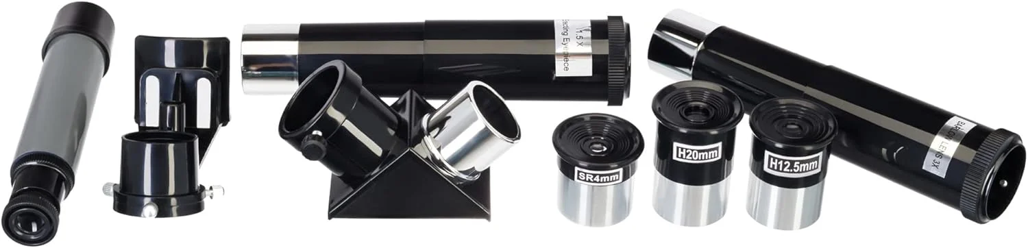 تلسکوپ شکستی مسافرتی قابل حمل 60 میلی‌متری Levenhuk LabZZ TK60 با کیف و لوازم جانبی برای کودکان