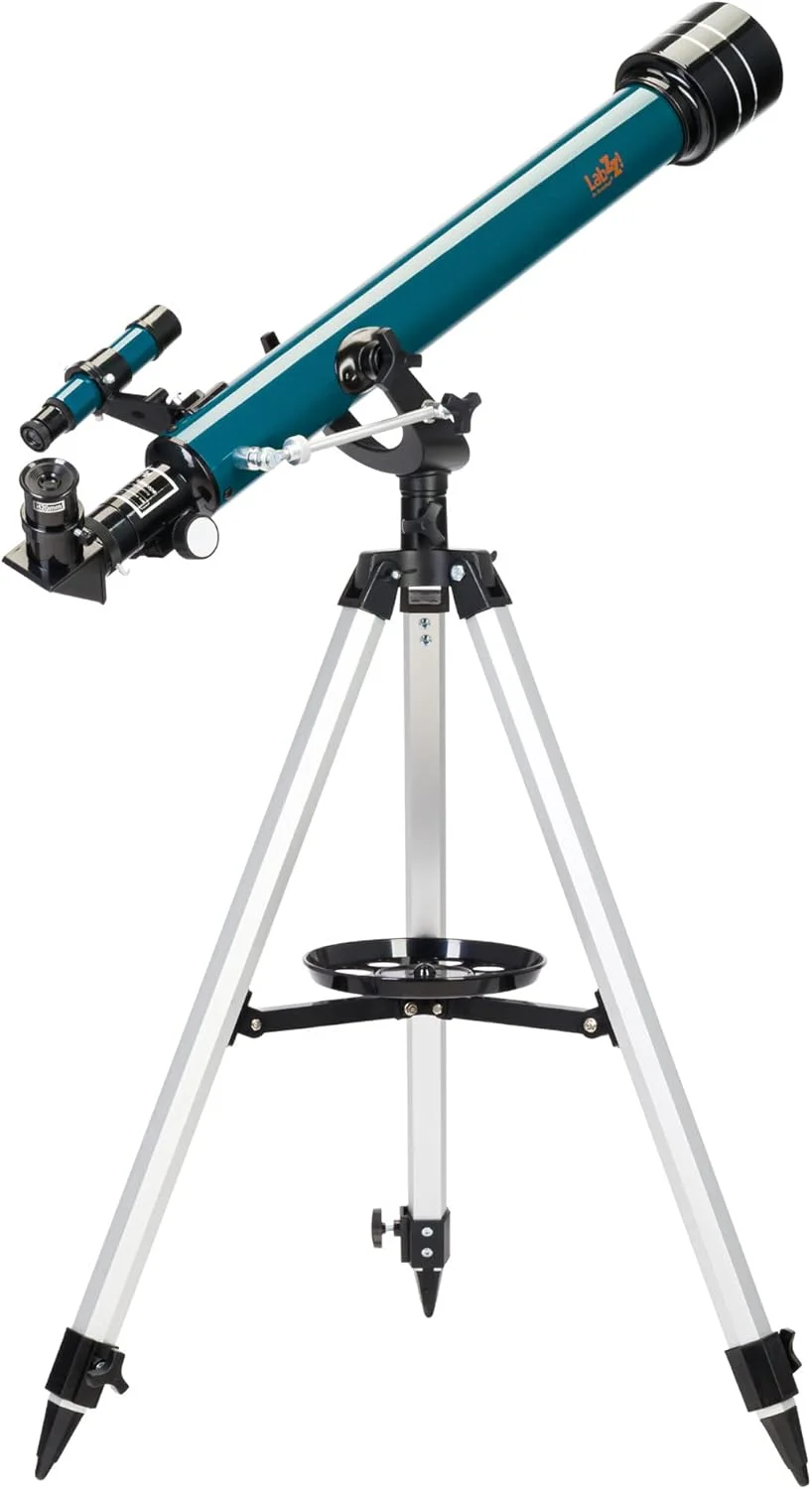 تلسکوپ شکستی مسافرتی قابل حمل 60 میلی‌متری Levenhuk LabZZ TK60 با کیف و لوازم جانبی برای کودکان
