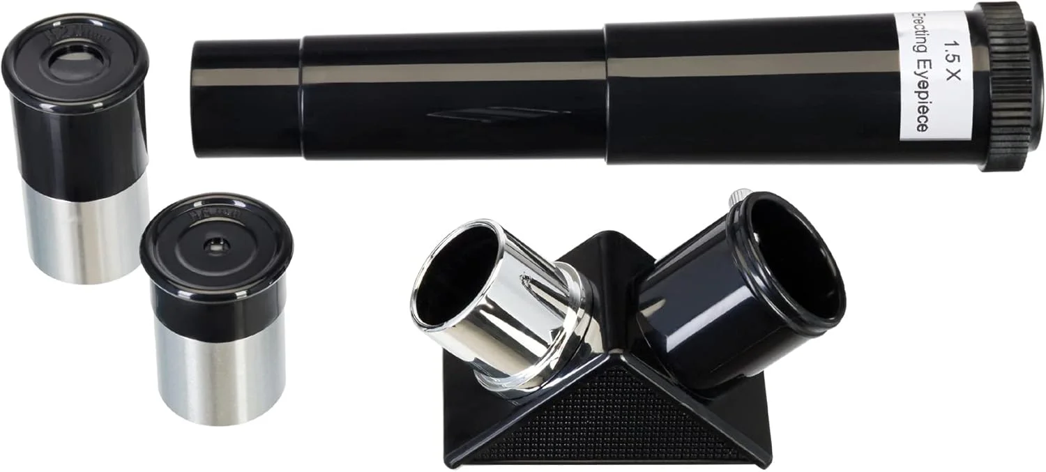 تلسکوپ شکستی مسافرتی سبک و قابل حمل 50 میلی‌متری Levenhuk LabZZ TK50 با کیف و لوازم جانبی برای کودکان و مبتدیان