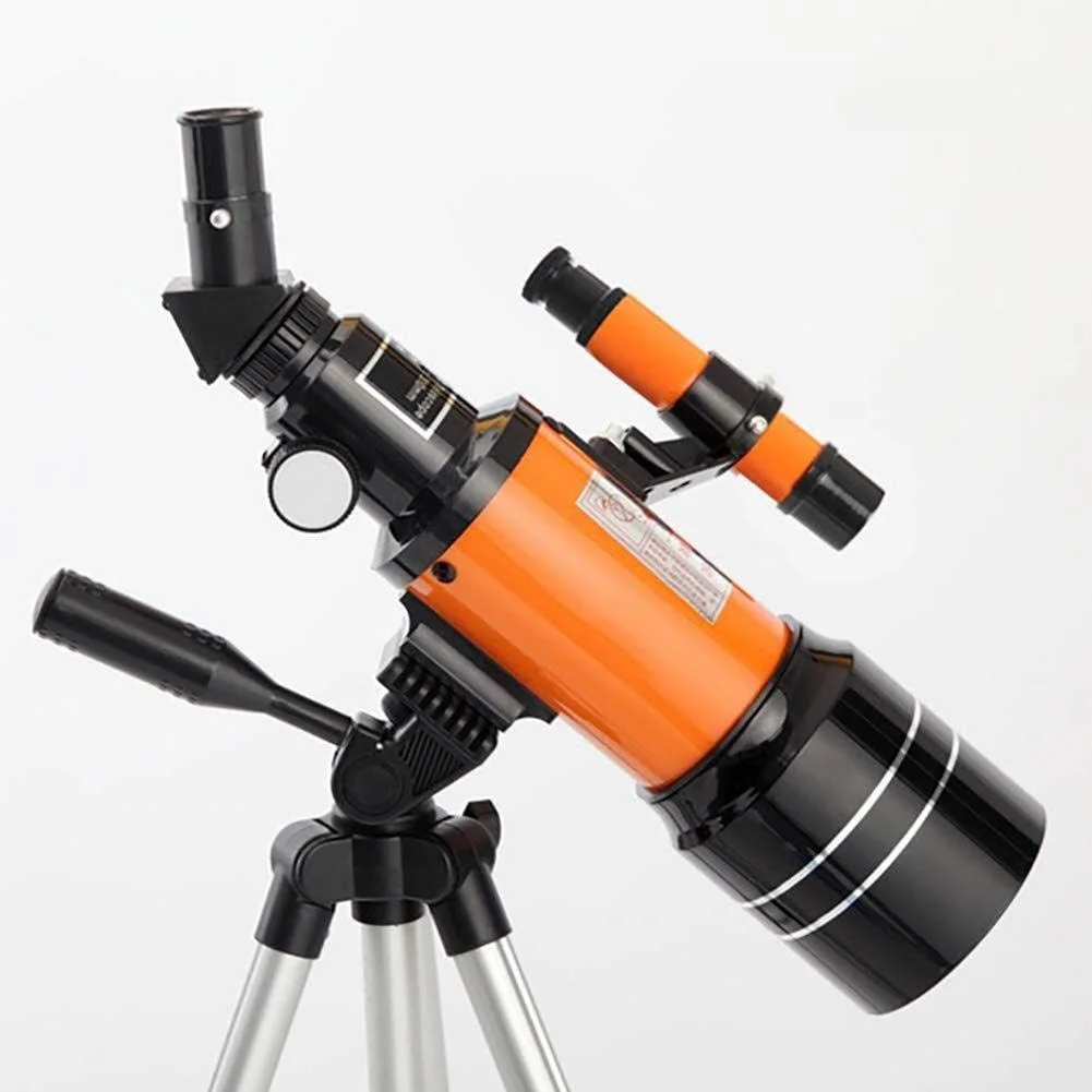 تلسکوپ شکستنی استوایی KOHARA با بزرگنمایی 150 برابر، تلسکوپ مسافرتی قابل حمل با سه پایه برای فضای باز و تماشای ستارگان