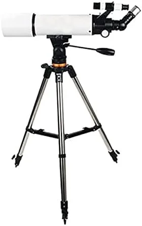 تلسکوپ های KOHARA برای کودکان و مبتدیان، تلسکوپ شکستنی نجومی 80 میلی متری با سه پایه قابل تنظیم، تلسکوپ قابل حمل برای کودکان و بزرگسالان