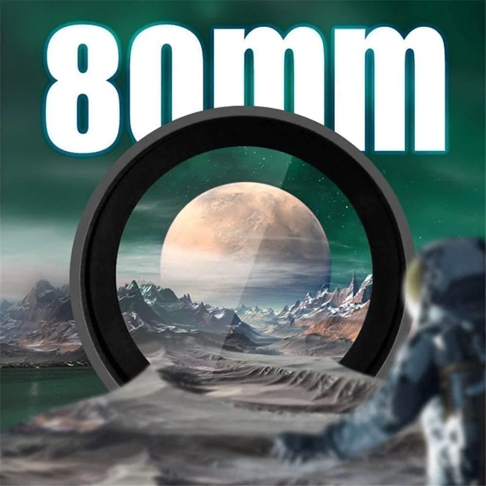 تلسکوپ انکساری قابل حمل KOHARA با اپتیک شیشه ای پوشش داده شده - تلسکوپ ایده آل برای مبتدیان - بسته نرم افزاری نجوم