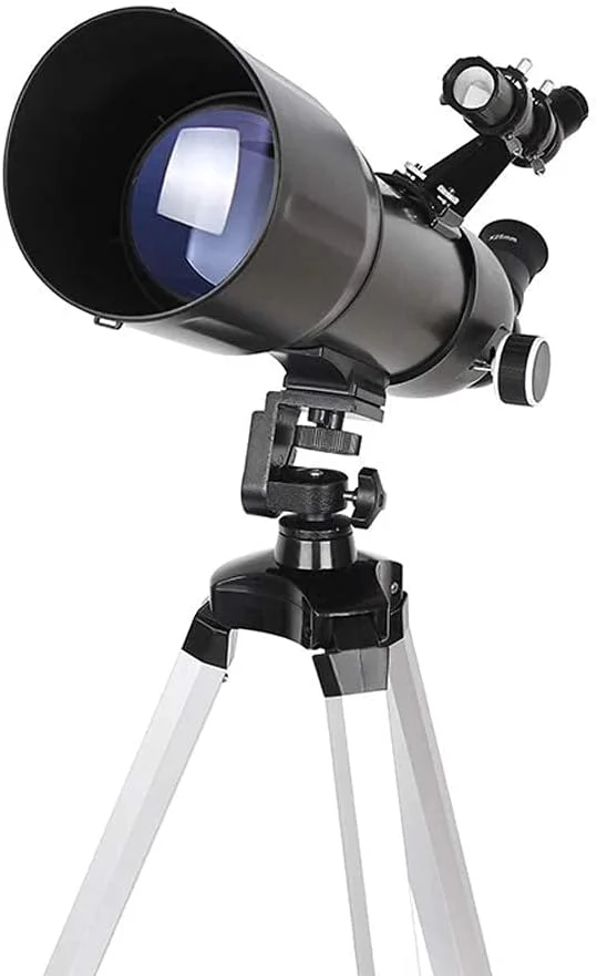 تلسکوپ KOHARA برای کودکان و بزرگسالان، دهانه 80 میلی‌متری، تلسکوپ 400 میلی‌متری برای نجوم، تلسکوپ شکستنی نجومی با لنز منشوری