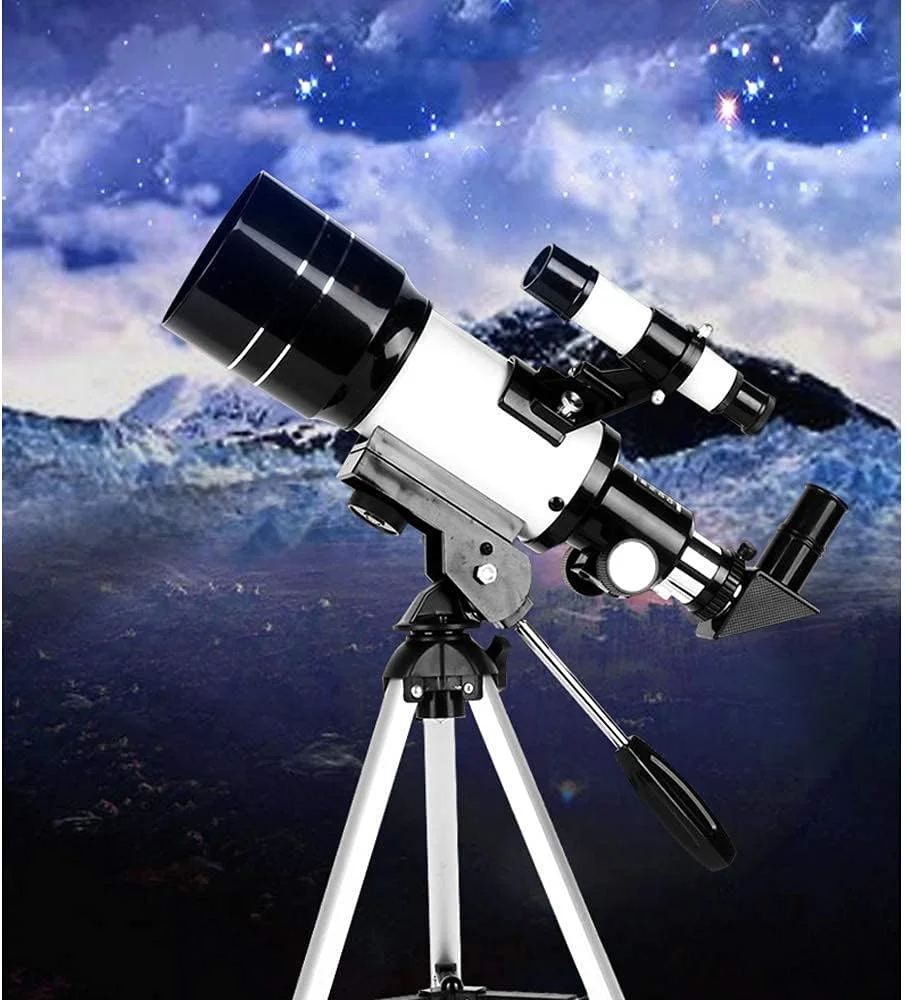 تلسکوپ منکسوری انکساری نجومی KOHARA با سه پایه، تلسکوپ ایده آل برای کودکان، بزرگسالان و مبتدیان با 2 چشمی تلسکوپ منکسوری انکساری نجومی KOHARA با سه پایه، تلسکوپ ایده آل برای کودکان، بزرگسالان و مبتدیان با 2 چشمی