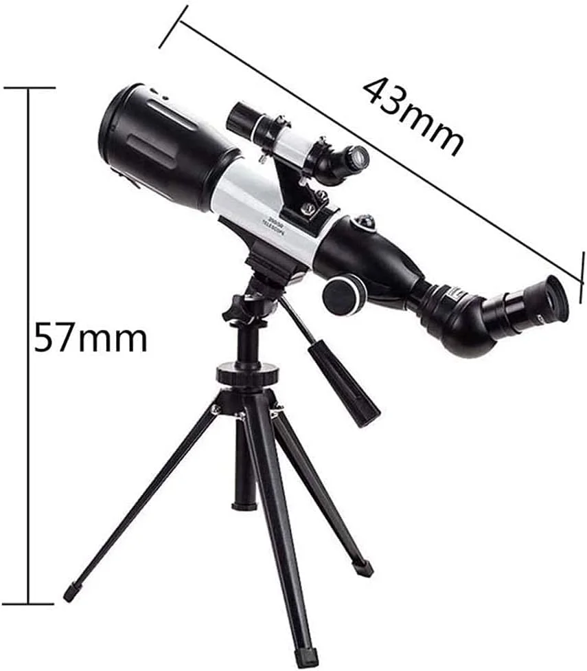 تلسکوپ نجومی انکساری KOHARA برای کودکان، بزرگسالان و مبتدیان، تلسکوپ بازتابی قابل حمل برای مبتدیان