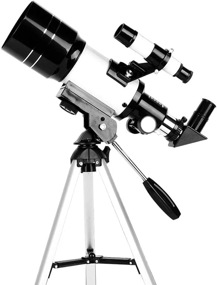 تلسکوپ منکسوری انکساری نجومی KOHARA با سه پایه، تلسکوپ ایده آل برای کودکان، بزرگسالان و مبتدیان با 2 چشمی تلسکوپ منکسوری انکساری نجومی KOHARA با سه پایه، تلسکوپ ایده آل برای کودکان، بزرگسالان و مبتدیان با 2 چشمی