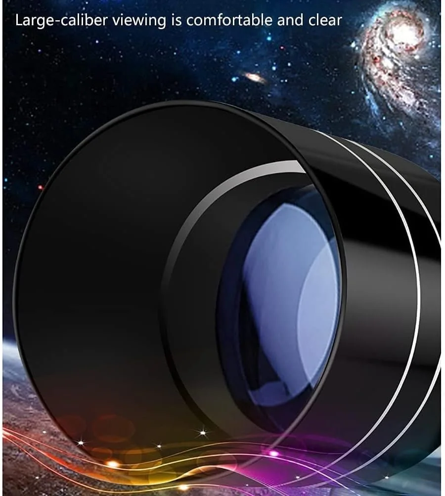 تلسکوپ انکساری KOHARA، جمع و جور و قابل حمل، دهانه 70 میلی متری، تلسکوپ نجومی انکساری 300 میلی متری با آداپتور تلفن هوشمند و سه پایه