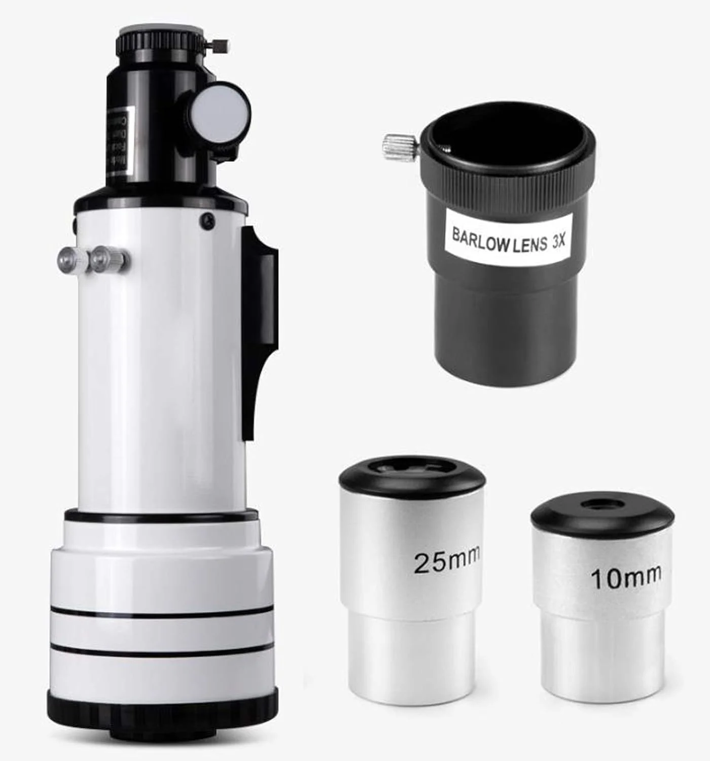 تلسکوپ تک چشمی KANBUN، تلسکوپ شکستنی نجومی با فاصله کانونی 500 میلیمتر، تلسکوپ انکساری 70 میلیمتری با سه پایه و یابنده، نور کم HD، کوله پشتی و فیلتر ماه تلسکوپ تک چشمی KANBUN، تلسکوپ شکستنی نجومی با فاصله کانونی 500 میلیمتر، تلسکوپ انکساری 70 میلیمتری با سه پایه و یابنده، نور کم HD، کوله پشتی و فیلتر ماه