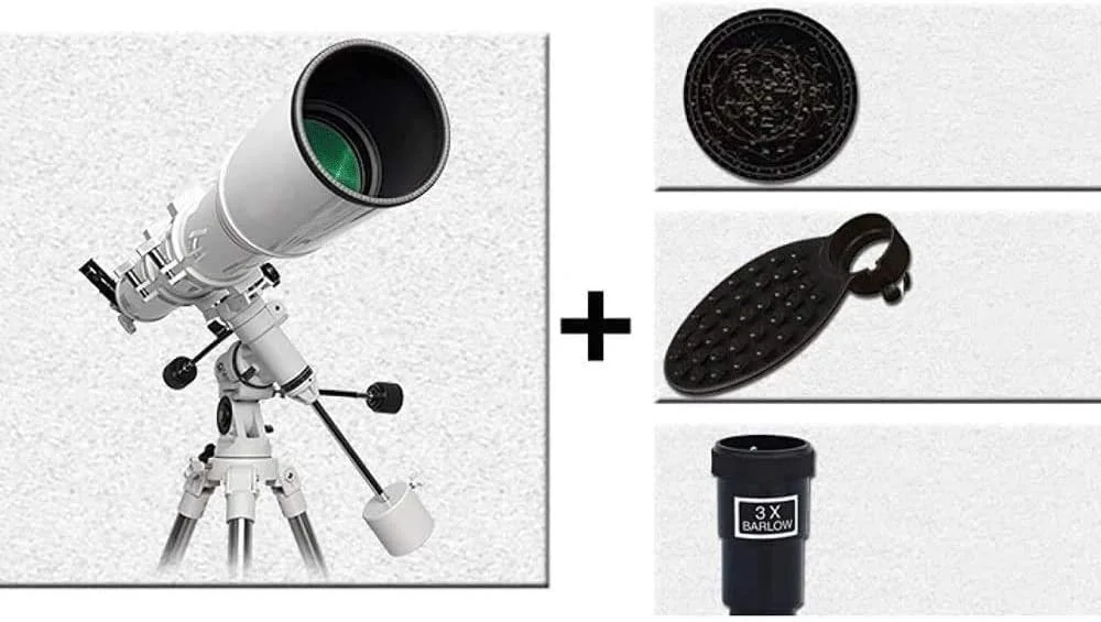 تلسکوپ نجومی کوهارا، تلسکوپ برای کودکان و بزرگسالان، دهانه 80 میلی‌متری، تلسکوپ‌های شکستنی نجومی 900 میلی‌متری برای مبتدیان نجوم، تلسکوپ مسافرتی قابل حمل