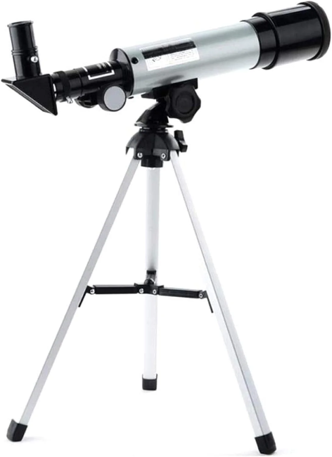 تلسکوپ نجومی پرقدرت قابل حمل کانبن، تلسکوپ منکساری با فاصله کانونی 800 میلی‌متر و دیافراگم 60 میلی‌متر، لنز 150X به همراه سه‌پایه برای تماشای آسمان و ستارگان توسط مبتدیان