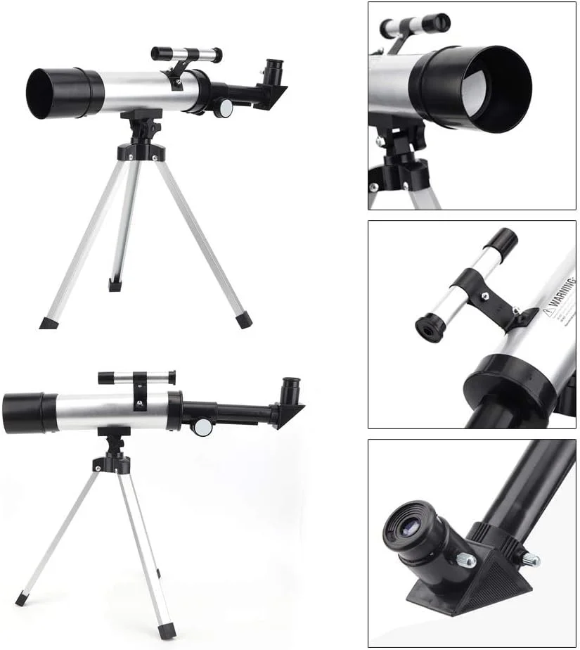 تلسکوپ نجومی، تلسکوپ تک چشمی با وضوح بالا 90X، تلسکوپ شکستنی نجومی، شکست دهنده تک چشمی