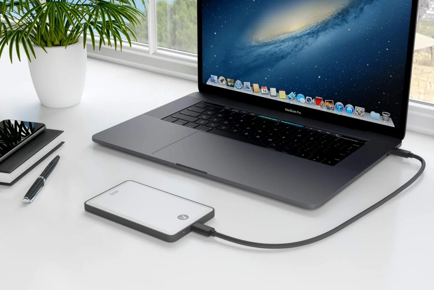درایو حالت جامد اکسترنال 8 ترابایتی USB-C قابل حمل (USB 3.1 Gen 2) | فلش 3D NAND | سریع