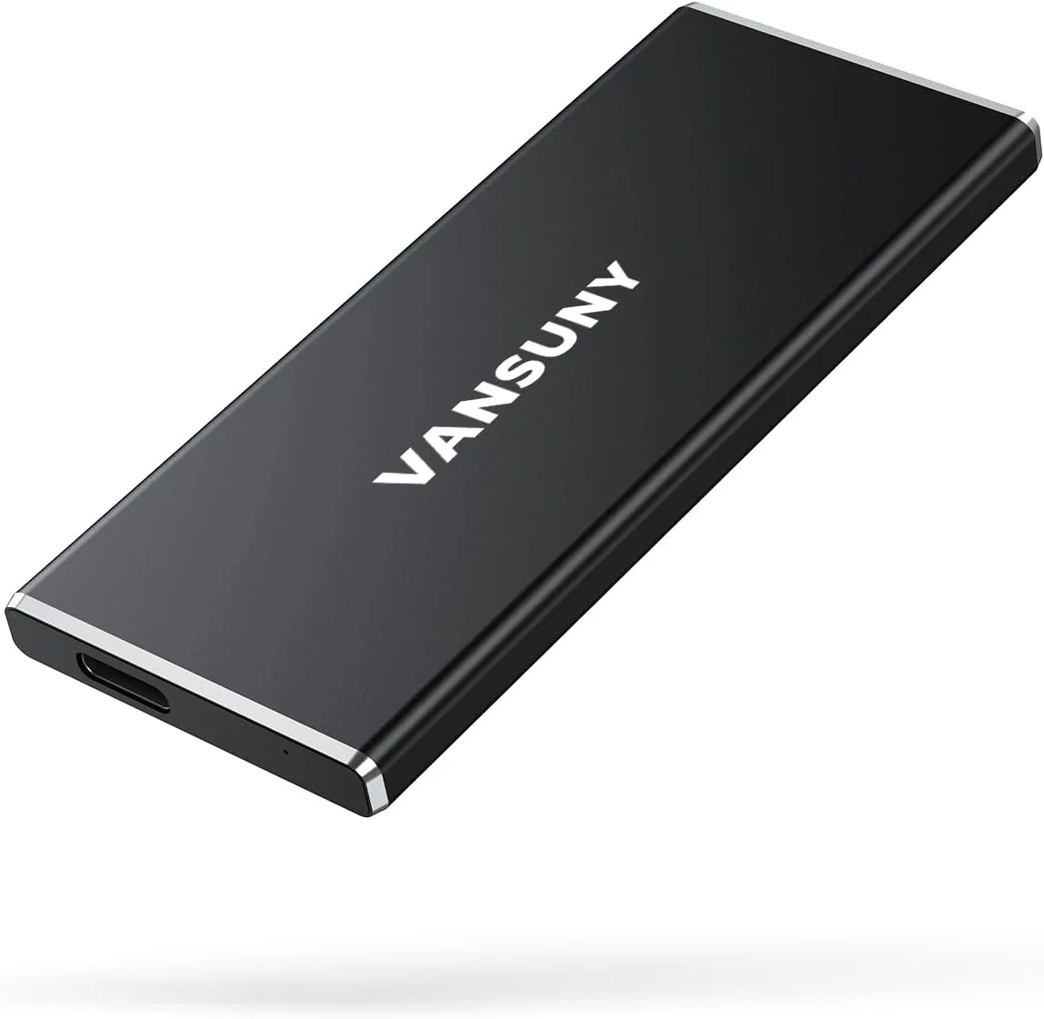 حافظه اس اس دی اکسترنال قابل حمل Vansuny با ظرفیت 1 ترابایت، USB 3.1 Gen2 با سرعت انتقال داده 540 مگابایت بر ثانیه، درایو حالت جامد اکسترنال مینی قابل حمل فلزی USB C برای کامپیوتر، لپ تاپ، تلفن و موارد دیگر حافظه اس اس دی اکسترنال قابل حمل Vansuny با ظرفیت 1 ترابایت، USB 3.1 Gen2 با سرعت انتقال داده 540 مگابایت بر ثانیه، درایو حالت جامد اکسترنال مینی قابل حمل فلزی USB C برای کامپیوتر، لپ تاپ، تلفن و موارد دیگر