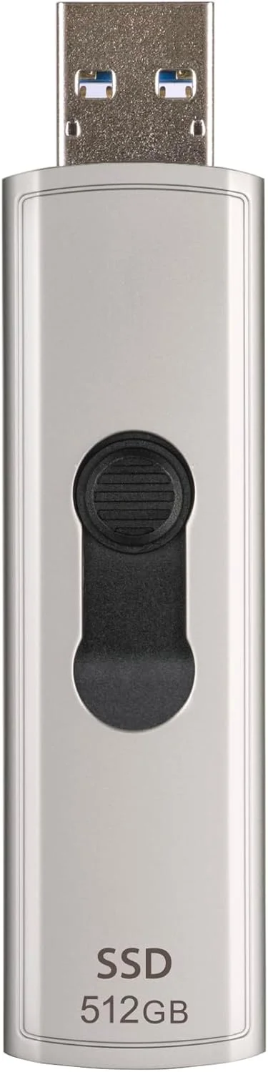 اس اس دی اکسترنال قابل حمل 512 گیگابایتی Transcend ESD320A USB 10Gbps Type-A مدل TS512GESD320A