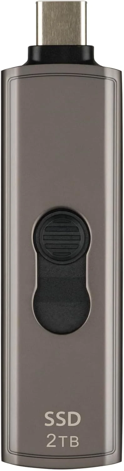 حافظه اس اس دی اکسترنال ترنسند مدل ESD330C با ظرفیت 2 ترابایت، قابل حمل، USB 10Gbps Type-C