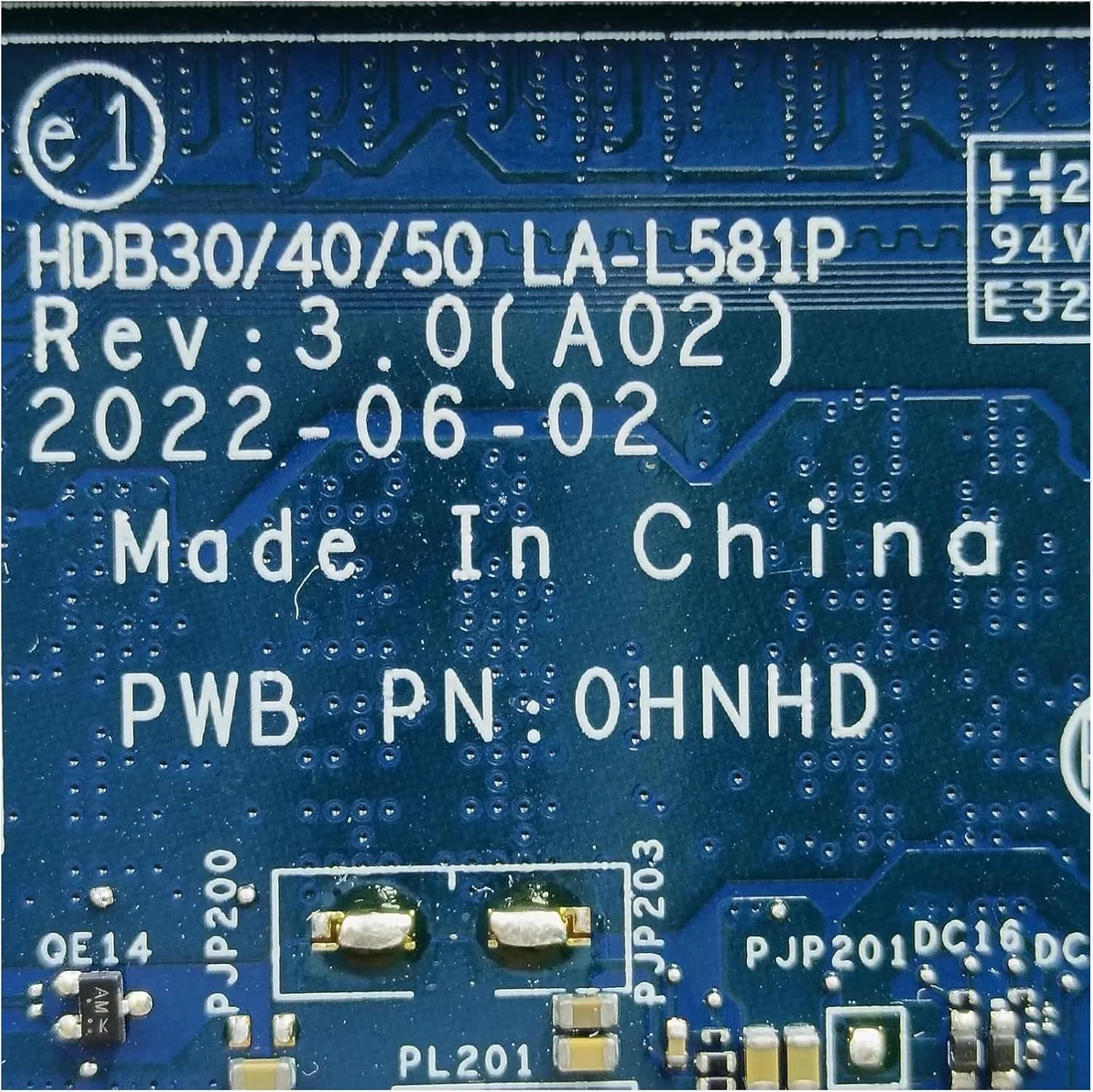 مادربرد جایگزین 03VFKG 3VFKG برای لپ تاپ Dell Latitude 7430 مدل LA-L581P، پردازنده i5-1245U، رم 16 گیگابایت مادربرد جایگزین 03VFKG 3VFKG برای لپ تاپ Dell Latitude 7430 مدل LA-L581P، پردازنده i5-1245U، رم 16 گیگابایت