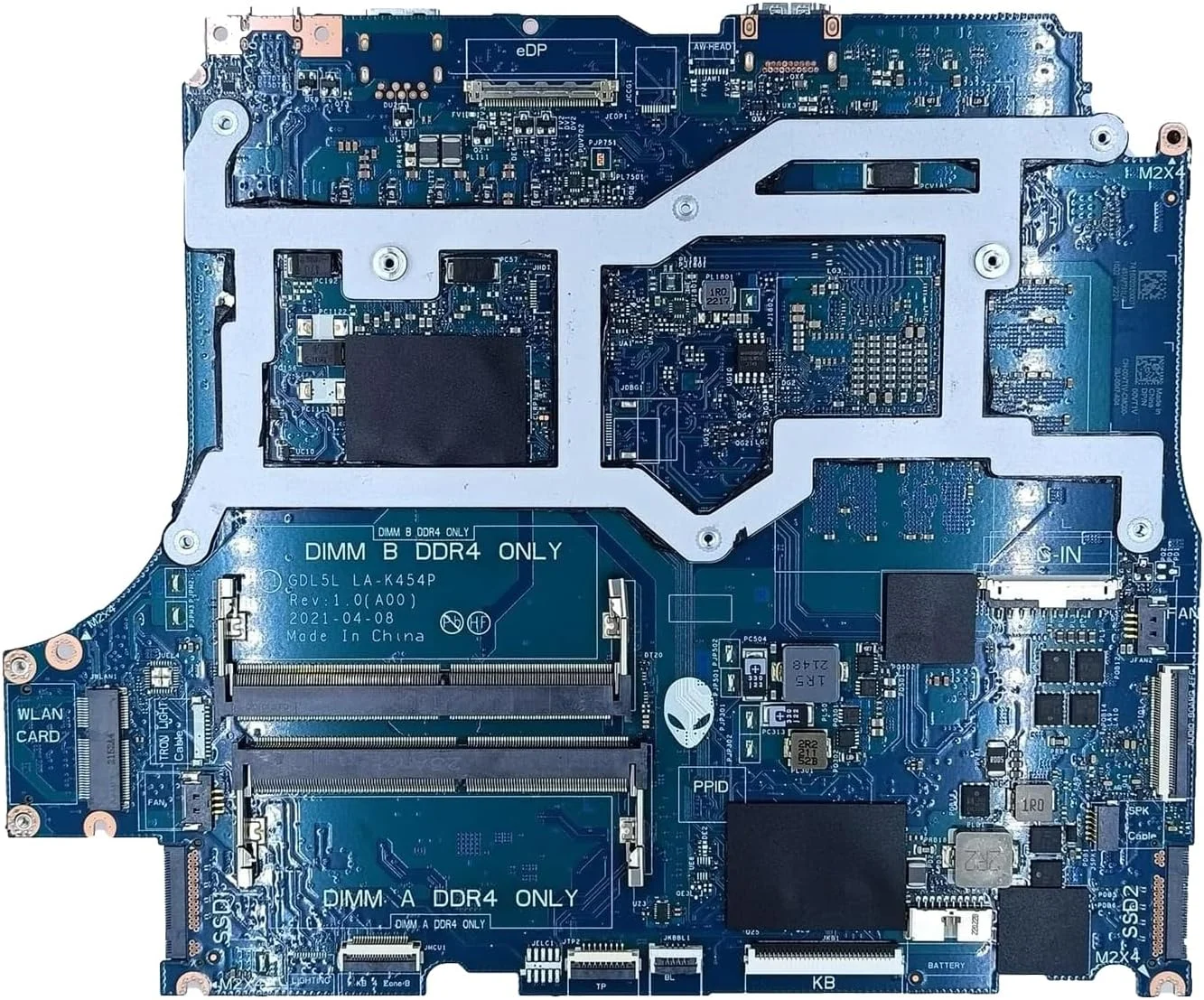 جایگزین مادربرد لپ تاپ دل G15 5515 مدل GDL5L LA-K454P، پردازنده R7-5800H و کارت گرافیک RTX 3050 Ti با حافظه 4 گیگابایت جایگزین مادربرد لپ تاپ دل G15 5515 مدل GDL5L LA-K454P، پردازنده R7-5800H و کارت گرافیک RTX 3050 Ti با حافظه 4 گیگابایت