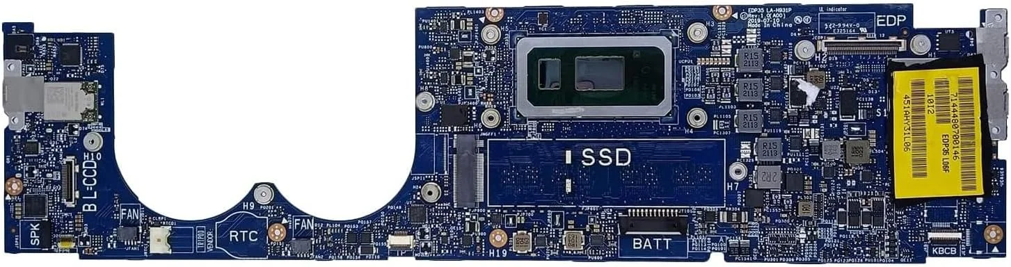 مادربرد جایگزین 0P0N3H P0N3H برای لپ تاپ دل XPS 13 7390 مدل EDP35 LA-H931P، پردازنده i7-10510U، رم 16 گیگابایت مادربرد جایگزین 0P0N3H P0N3H برای لپ تاپ دل XPS 13 7390 مدل EDP35 LA-H931P، پردازنده i7-10510U، رم 16 گیگابایت