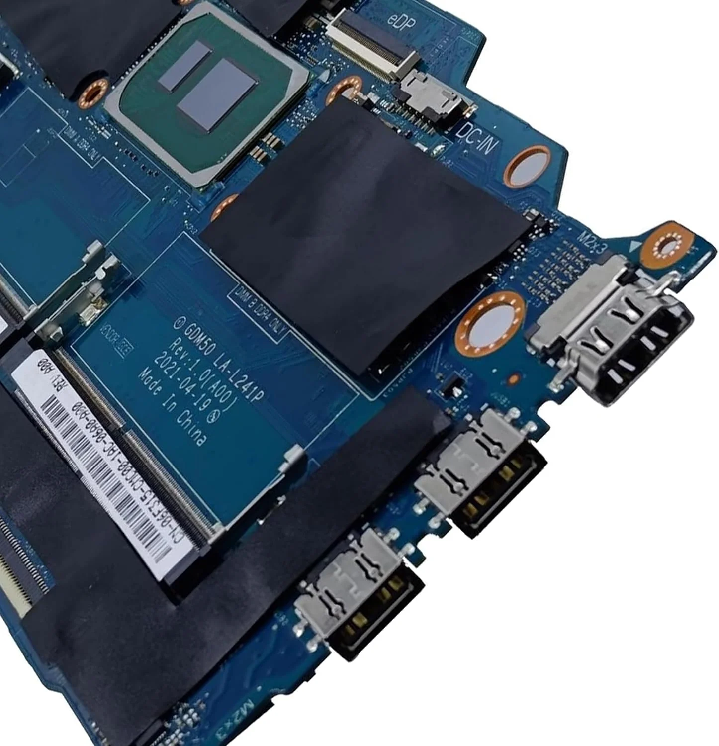 مادربرد جایگزین 0H5JNW H5JNW برای لپ تاپ Dell Inspiron 15 3511 مدل GDM50 LA-L241P، پردازنده i7-1165G7 با 35 پین مادربرد جایگزین 0H5JNW H5JNW برای لپ تاپ Dell Inspiron 15 3511 مدل GDM50 LA-L241P، پردازنده i7-1165G7 با 35 پین