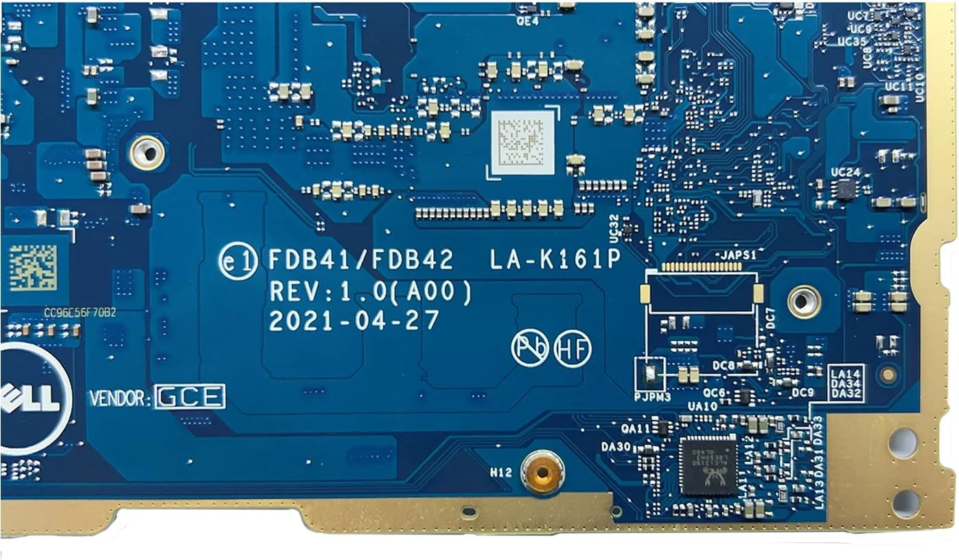 مادربرد جایگزین 08XKF8 8XKF8 برای لپ تاپ دل Latitude 9430 مدل FDB41 FDB42 LA-K161P، پردازنده i7-1185G7 و 32 گیگابایت رم مادربرد جایگزین 08XKF8 8XKF8 برای لپ تاپ دل Latitude 9430 مدل FDB41 FDB42 LA-K161P، پردازنده i7-1185G7 و 32 گیگابایت رم