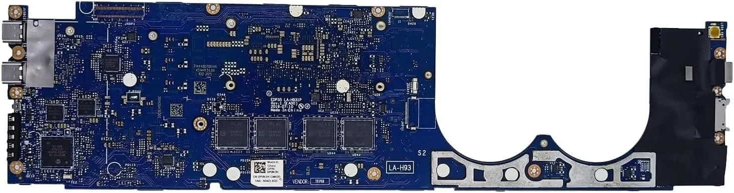 مادربرد جایگزین 0P0N3H P0N3H برای لپ تاپ دل XPS 13 7390 مدل EDP35 LA-H931P، پردازنده i7-10510U، رم 16 گیگابایت مادربرد جایگزین 0P0N3H P0N3H برای لپ تاپ دل XPS 13 7390 مدل EDP35 LA-H931P، پردازنده i7-10510U، رم 16 گیگابایت