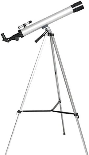 تلسکوپ نجومی + تلسکوپ های مسافرتی تک چشمی تلسکوپ های انکساری نجومی مبتدی، فاصله کانونی 600 میلی متر، آینه سمت الراس 90 درجه جدید