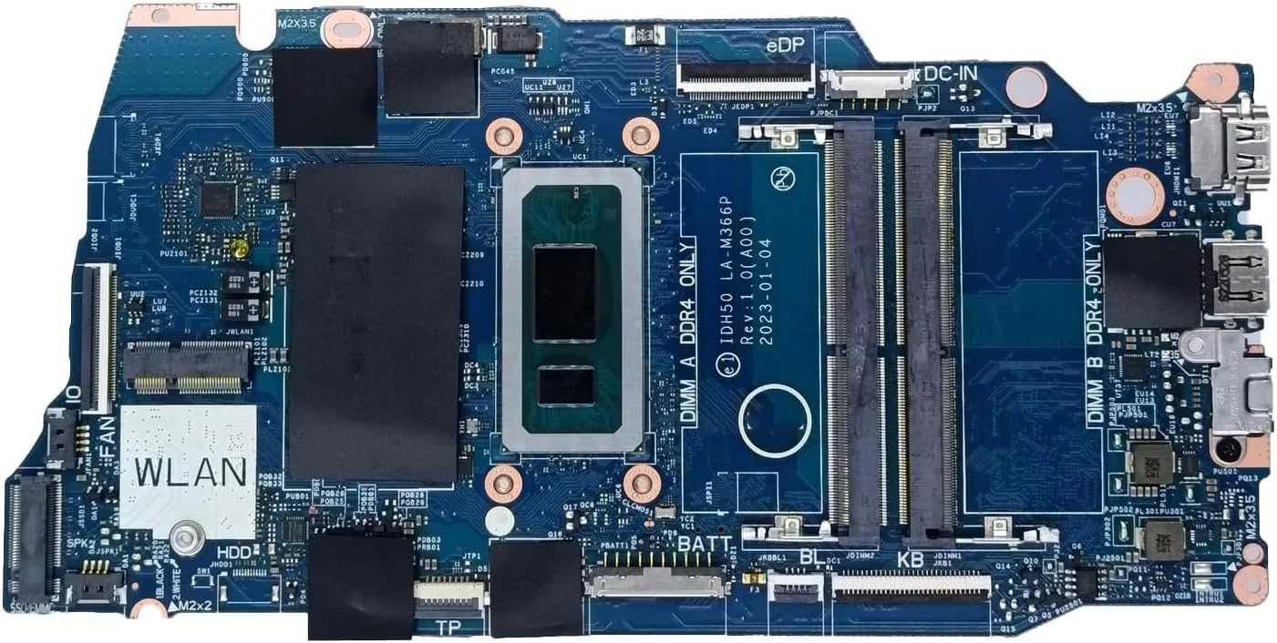 مادربرد جایگزین 0G7XVC G7XVC برای لپ تاپ دل Inspiron 15 3530 مدل IDH50 LA-M366P با پردازنده U300 مادربرد جایگزین 0G7XVC G7XVC برای لپ تاپ دل Inspiron 15 3530 مدل IDH50 LA-M366P با پردازنده U300