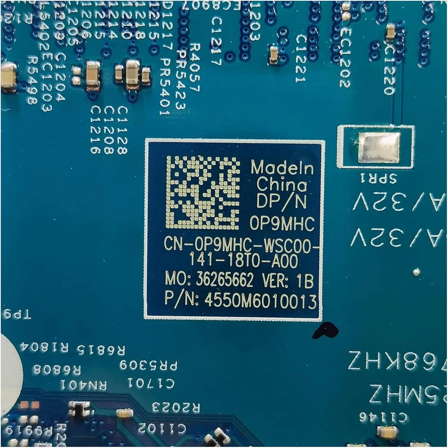 مادربرد جایگزین دل Precision 3560، مدل 0P9MHC P9MHC، South Peak 15 TGL MB 8L 19819-1، بورد اصلی سیستم با پردازنده i7-1185G7 مادربرد جایگزین دل Precision 3560، مدل 0P9MHC P9MHC، South Peak 15 TGL MB 8L 19819-1، بورد اصلی سیستم با پردازنده i7-1185G7