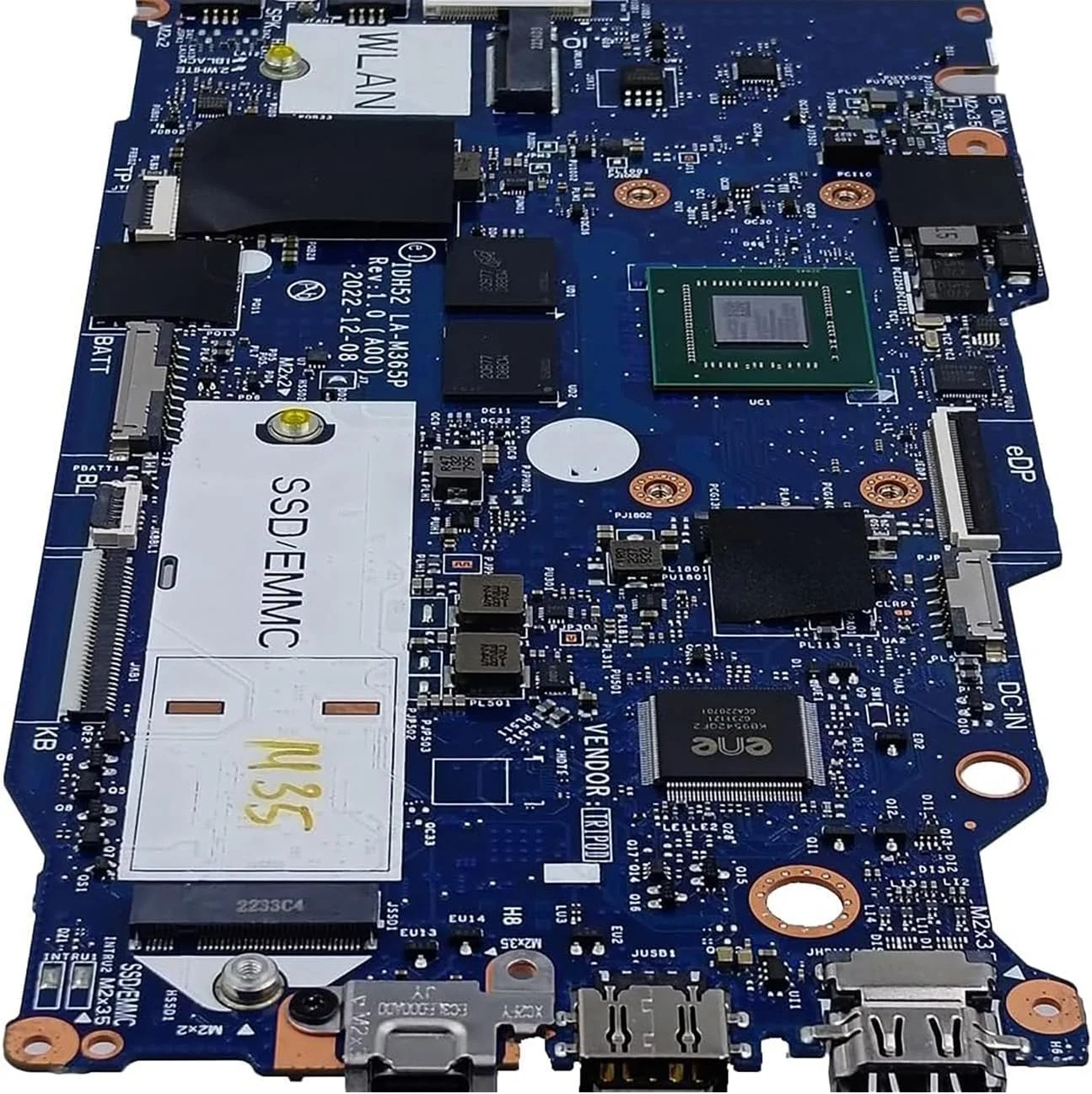 مادربرد جایگزین 084M8W 84M8W برای لپ تاپ Dell Inspiron 15 3535 مدل IDH52 LA-M365P، پردازنده 7220U و 8 گیگابایت رم