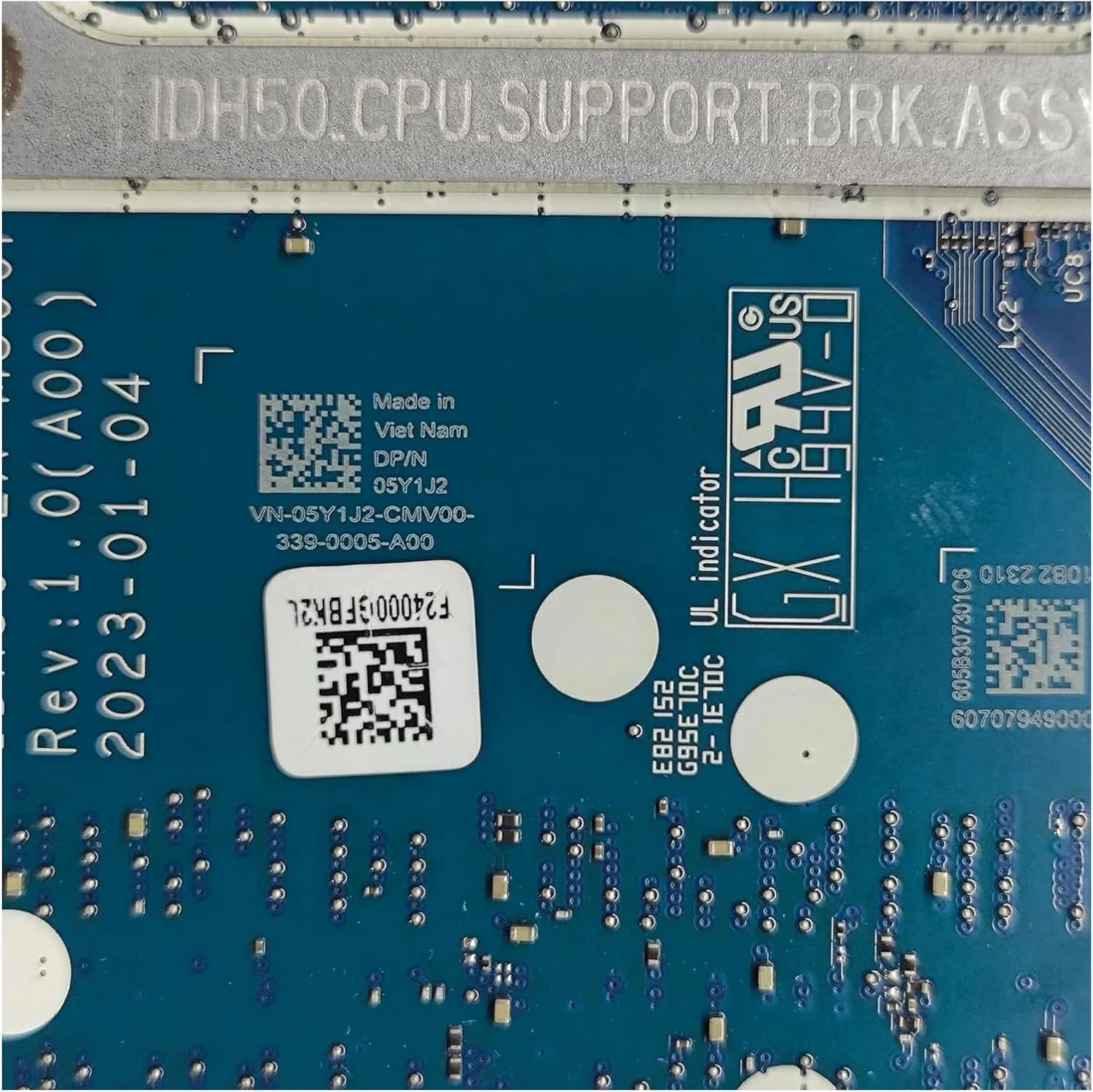 مادربرد جایگزین 05Y1J2 5Y1J2 برای لپ تاپ Dell Inspiron 15 3530 مدل IDH50 LA-M366P، پردازنده i3-1305U مادربرد جایگزین 05Y1J2 5Y1J2 برای لپ تاپ Dell Inspiron 15 3530 مدل IDH50 LA-M366P، پردازنده i3-1305U