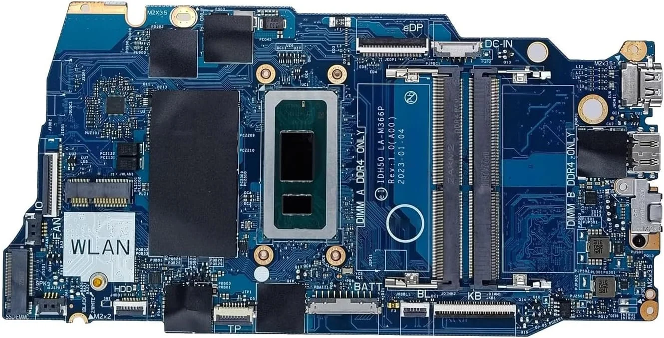 مادربرد جایگزین 0CMTWG CMTWG برای لپ تاپ دل Inspiro 15 3530 مدل IDH50 LA-M366P پردازنده U300