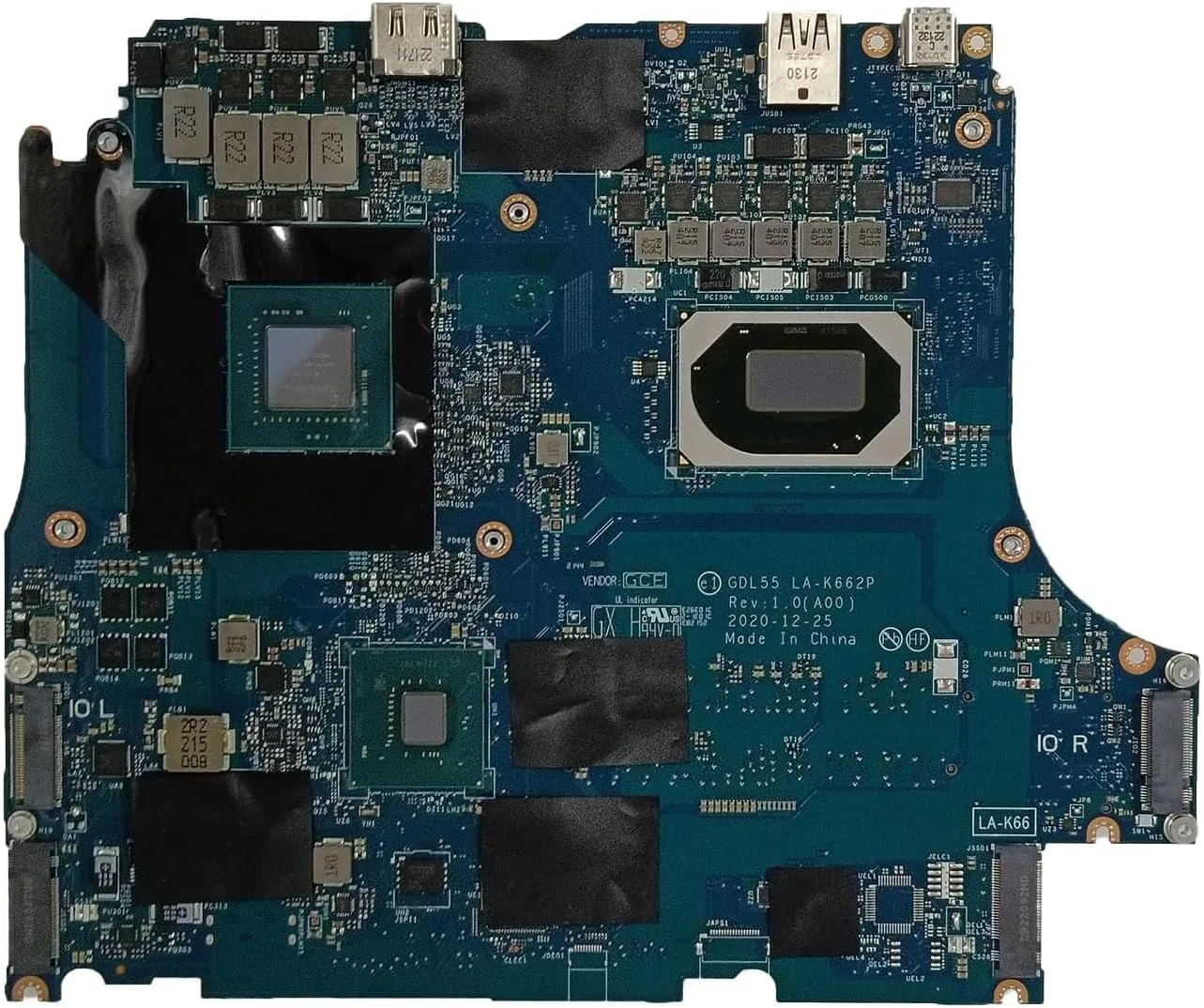 مادربرد جایگزین 0J67YK J67YK برای لپ تاپ Dell G15 5510 مدل GDL55 LA-K662P، پردازنده اصلی i7-10870H و کارت گرافیک RTX 3050 با حافظه 4 گیگابایت مادربرد جایگزین 0J67YK J67YK برای لپ تاپ Dell G15 5510 مدل GDL55 LA-K662P، پردازنده اصلی i7-10870H و کارت گرافیک RTX 3050 با حافظه 4 گیگابایت