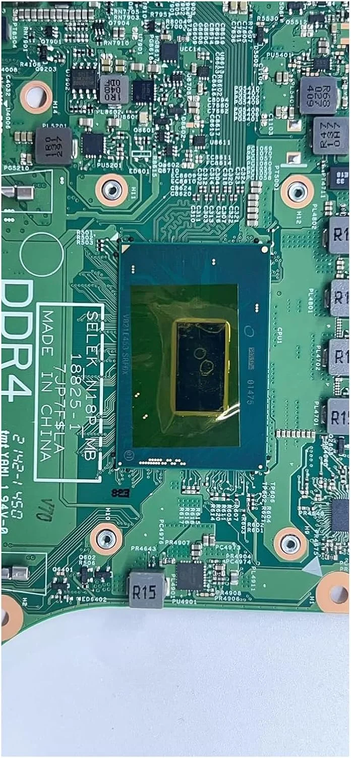 مادربرد جایگزین 01RGT1 1RGT1 برای لپ تاپ Dell G3 3590 مدل SRF6U، برد اصلی سیستم 18812-1 با پردازنده i7-9750H مادربرد جایگزین 01RGT1 1RGT1 برای لپ تاپ Dell G3 3590 مدل SRF6U، برد اصلی سیستم 18812-1 با پردازنده i7-9750H