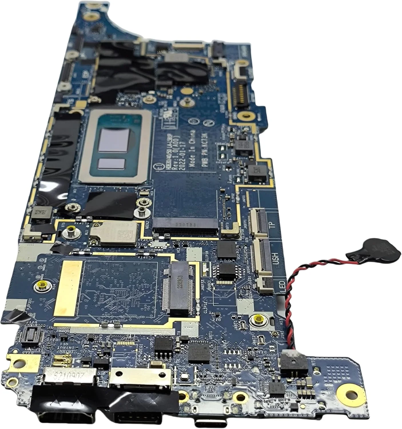 مادربرد جایگزین لپ تاپ HDB30 /40/50 LA-L581P برای Dell Latitude 7330، پردازنده i7-1265U، رم 16 گیگابایت، 0YTHP9 YTHP9 مادربرد جایگزین لپ تاپ HDB30 /40/50 LA-L581P برای Dell Latitude 7330، پردازنده i7-1265U، رم 16 گیگابایت، 0YTHP9 YTHP9