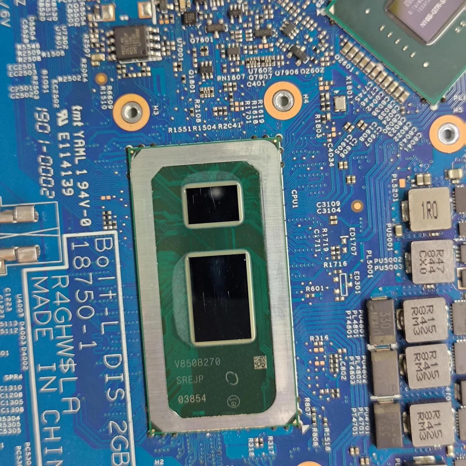 مادربرد جایگزین لپ تاپ مدل B0it-L DIS 2GB 18750-1 مناسب برای Dell Latitude 3400 با پردازنده i7-8565U و گرافیک MX130 2GB، شماره قطعه 0KVN26 KVN26 مادربرد جایگزین لپ تاپ مدل B0it-L DIS 2GB 18750-1 مناسب برای Dell Latitude 3400 با پردازنده i7-8565U و گرافیک MX130 2GB، شماره قطعه 0KVN26 KVN26