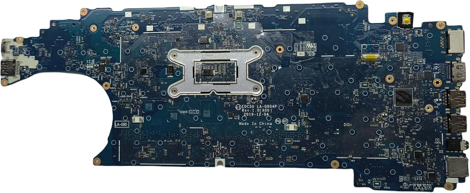 مادربرد جایگزین لپ تاپ EDC50 LA-G904P برای Dell Latitude 5500، پردازنده i5-8350U، شماره قطعه 0WFWP1 WFWP1