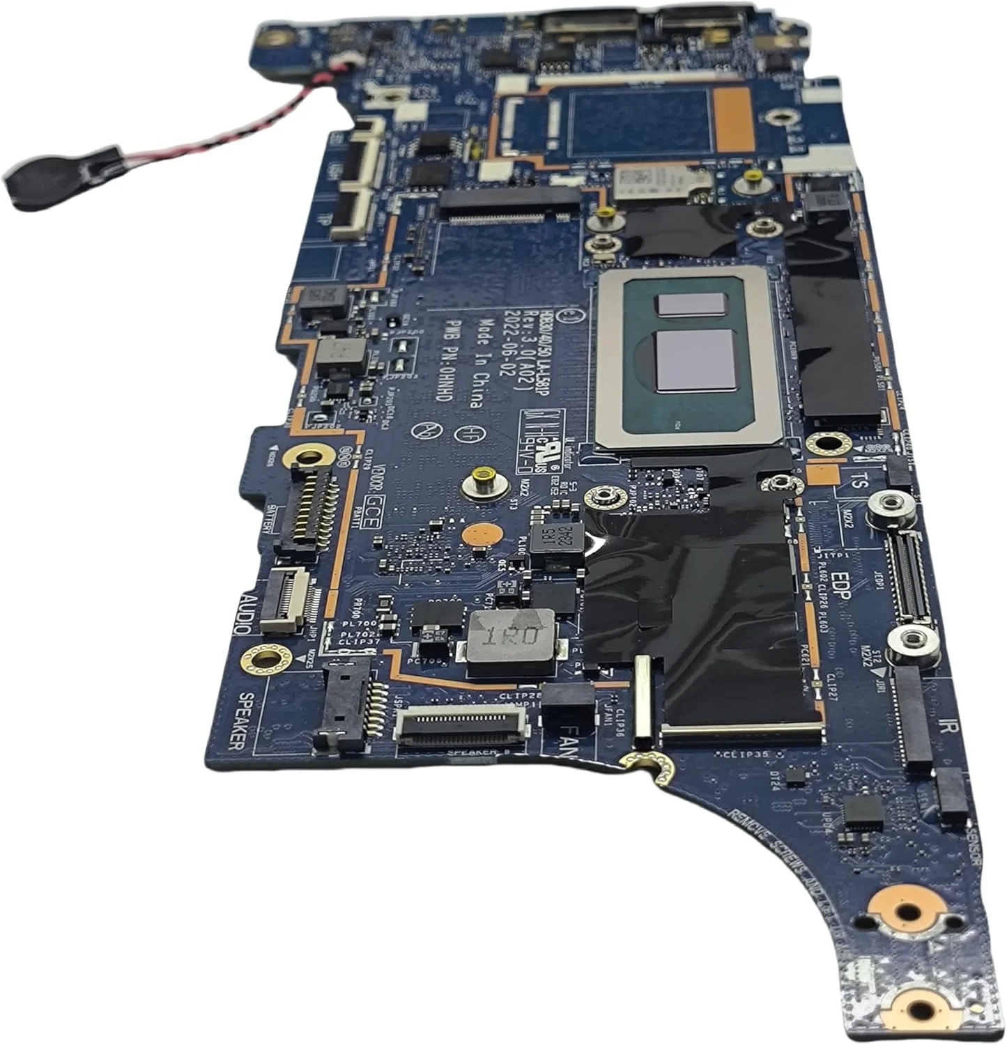 مادربرد جایگزین لپ تاپ HDB30 /40/50 LA-L581P برای Dell Latitude 7530، پردازنده i5-1235U، رم 8 گیگابایتی، 0VXK64 VXK64 مادربرد جایگزین لپ تاپ HDB30 /40/50 LA-L581P برای Dell Latitude 7530، پردازنده i5-1235U، رم 8 گیگابایتی، 0VXK64 VXK64