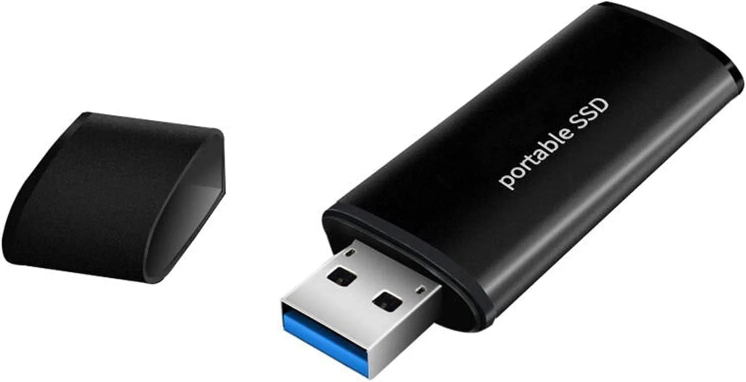 درایو حالت جامد اکسترنال قابل حمل 60 گیگابایت / 120 گیگابایت / 256 گیگابایت / 512 گیگابایت، حافظه پشتیبان USB 3.0، مناسب برای کامپیوتر رومیزی، مک بوک، لپ تاپ، تلویزیون هوشمند (120 گیگابایت، مشکی)