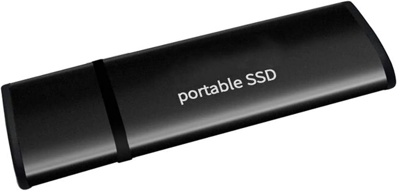 درایو حالت جامد اکسترنال قابل حمل 60 گیگابایت / 120 گیگابایت / 256 گیگابایت / 512 گیگابایت، حافظه پشتیبان USB 3.0، مناسب برای کامپیوتر رومیزی، مک بوک، لپ تاپ، تلویزیون هوشمند (120 گیگابایت، مشکی)