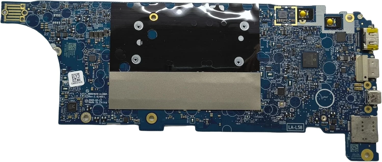مادربرد جایگزین لپ تاپ مدل HDB30 /40/50 LA-L581P مناسب برای Dell Latitude 7330، دارای پردازنده i5-1245U و 16 گیگابایت رم، شماره قطعه 05423Y 5423Y مادربرد جایگزین لپ تاپ مدل HDB30 /40/50 LA-L581P مناسب برای Dell Latitude 7330، دارای پردازنده i5-1245U و 16 گیگابایت رم، شماره قطعه 05423Y 5423Y